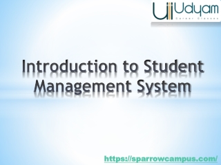 Efficient Solutions for Modern Student Management System
