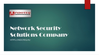 Network Security Solutions Company - www.indoteq.in