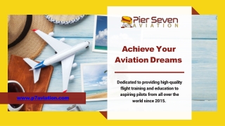 Indian Pilot Training Institute | Pier Seven Aviation Academy