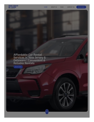 Affordable Car Rental Services in New Jersey & Delaware