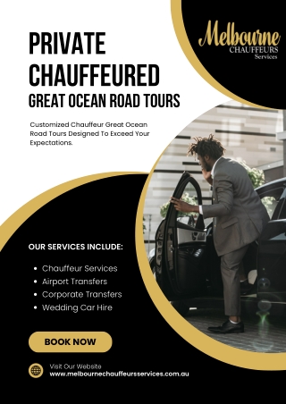 Explore the Great Ocean Road in Style | Chauffeur-Driven Tours