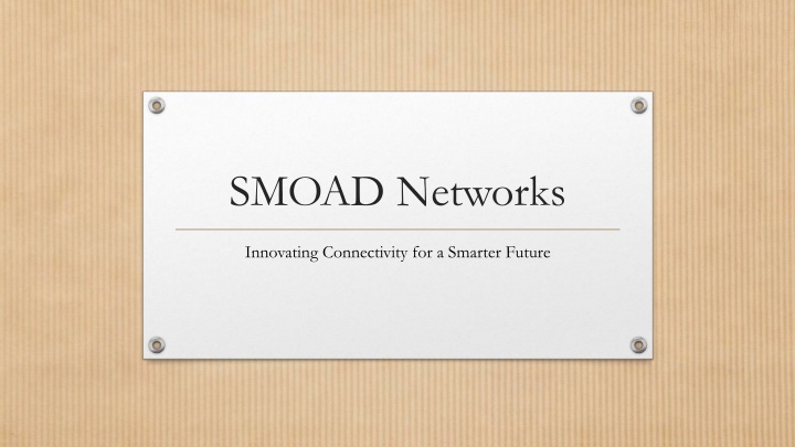 smoad networks