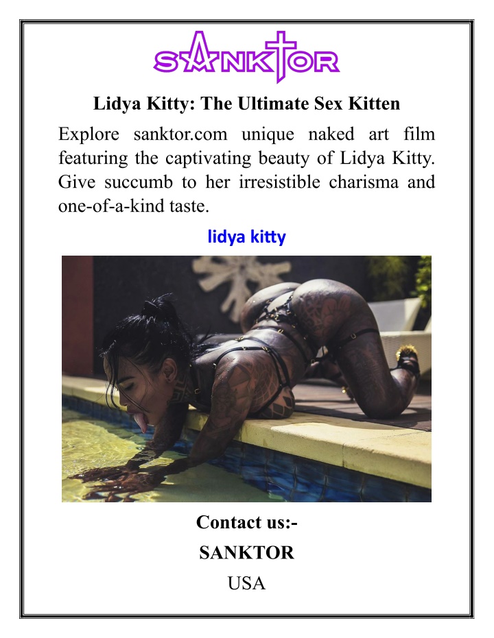 lidya kitty the ultimate sex kitten explore