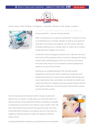 Dentist Warner