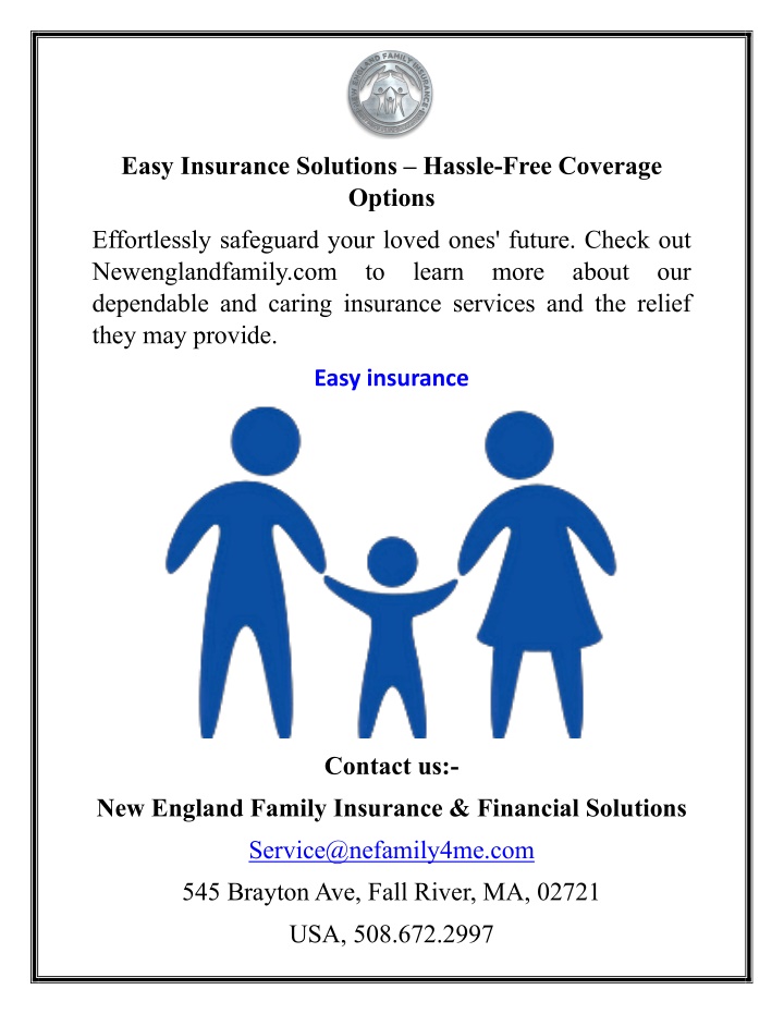 easy insurance solutions hassle free coverage