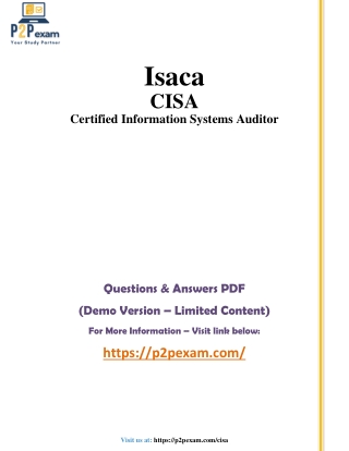 isaca cisa