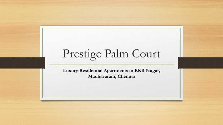 prestige palm court