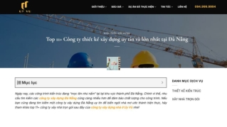 Danh sach 11 cong ty thiet ke xay dung tai da nang chat luong, uy tin