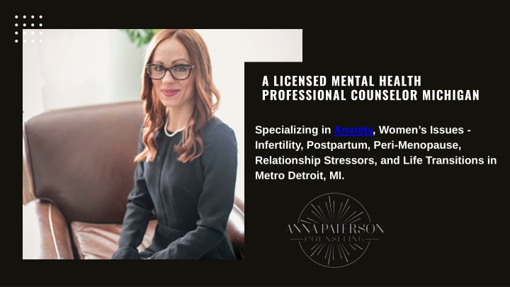 a licensed mental health professional counselor