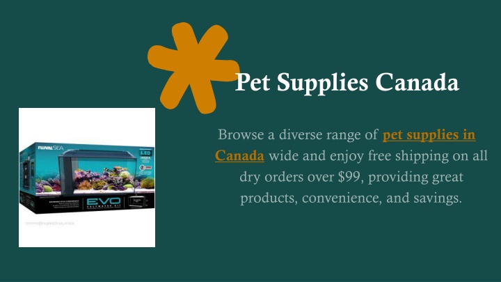 pet supplies canada