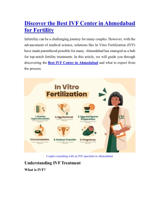 discover the best ivf center in ahmedabad