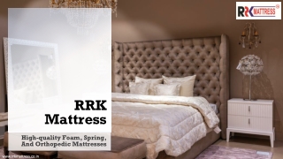 The Best Mattress Franchise in Kolkata – Partner with RRK Mattress_PPT