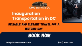 Inauguration Transportation DC