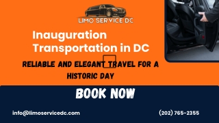 Inauguration Transportation DC