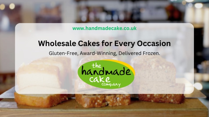 www handmadecake co uk