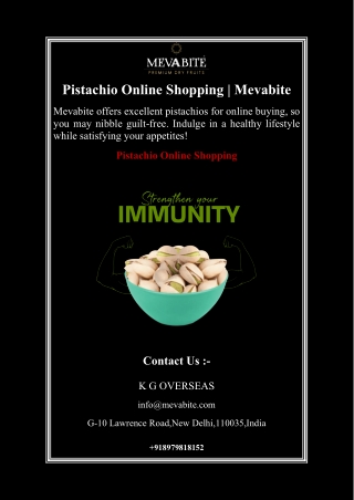 Pistachio Online Shopping | Mevabite