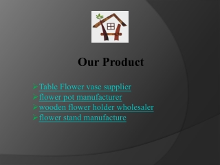 Get Flower Pot Manufacturer - Handicrafts House