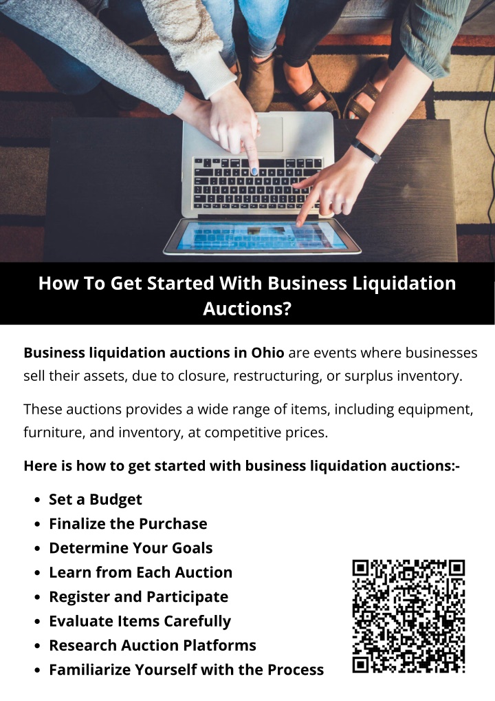 how to get started with business liquidation