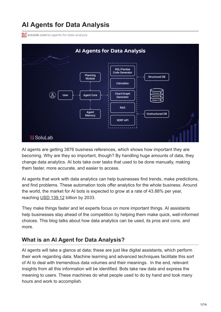 ai agents for data analysis