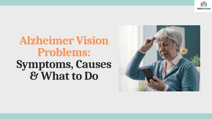 alzheimer vision problems symptoms causes what