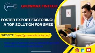 Foster Export Factoring: A Top Solution for SMEs