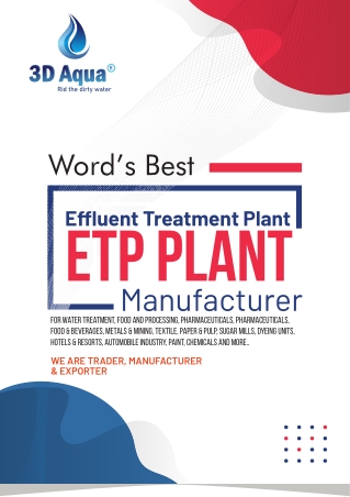 Best effluent Treatment Plant (ETP) Manufacturers