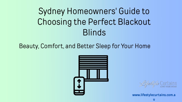 sydney homeowners guide to choosing the perfect