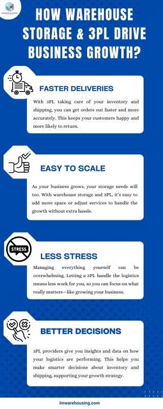 How Warehouse Storage & 3PL Drive Business Growth?