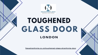 Toughened Glass Door