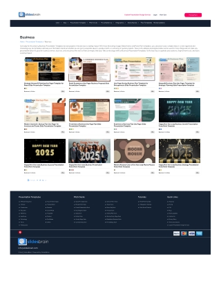 custom presentation design services