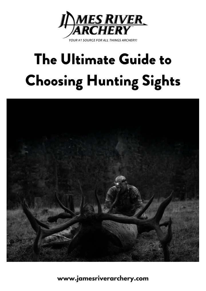 the ultimate guide to choosing hunting sights