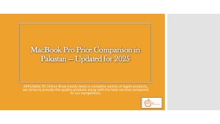 MacBook Pro Price Comparison in Pakistan  Updated for 2025