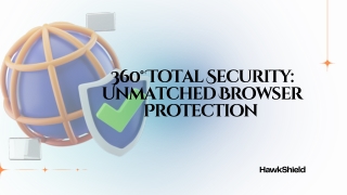 360° Total Security Unmatched Browser Protection by HawkShield