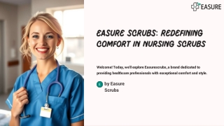 Easurescrubs Redefining Comfort in Nursing Scrubs