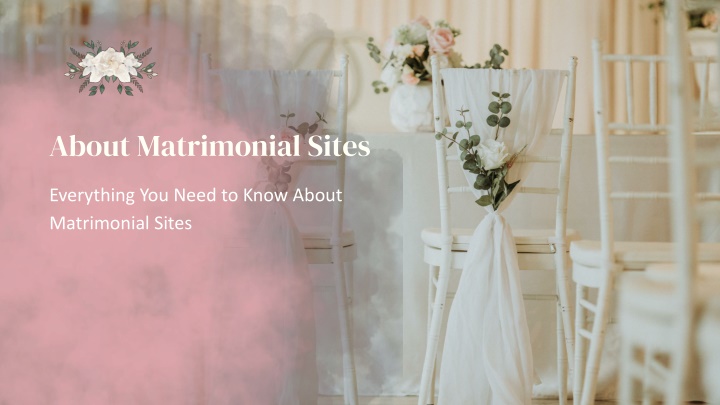 about matrimonial sites