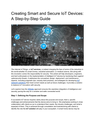 _Creating Smart and Secure IoT Devices_ A Step-by-Step Guide