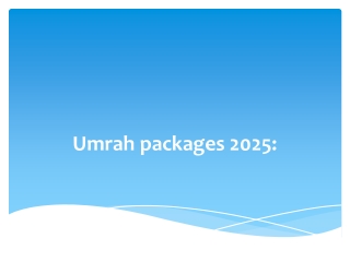 umrah packges 2025