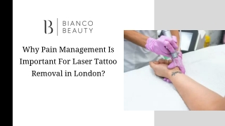 Why Pain Management Is Important For Laser Tattoo Removal in London