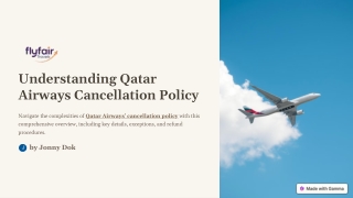understanding qatar airways cancellation policy