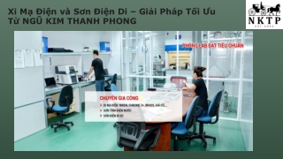 Xi Mạ Điện và Sơn Điện Di – Giải Pháp Tối Ưu Từ NGŨ KIM THANH PHONG