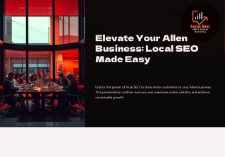 SEO Company in Allen, Texas for High-Rated Internet Achievement