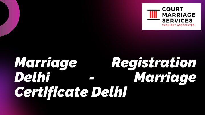 marriage delhi certificate delhi