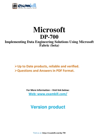 microsoft dp 700