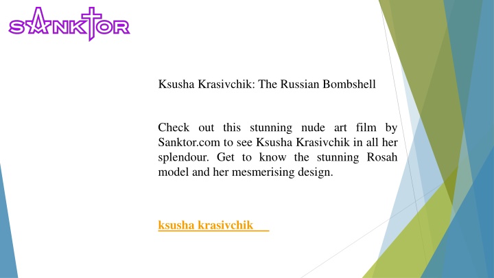 ksusha krasivchik the russian bombshell