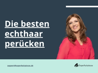 Die besten echthaar perücken - Superhairpieces