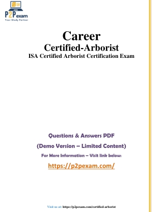 career certified arborist isa certified arborist