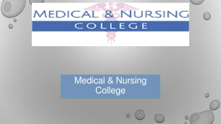 medical nursing college