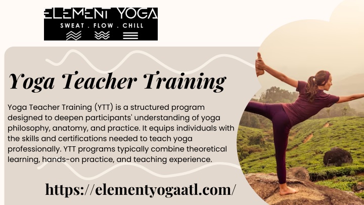 yoga teacher training