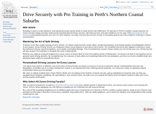 Drive Securely with Pro Training in Perth’s Northern Coastal Suburbs