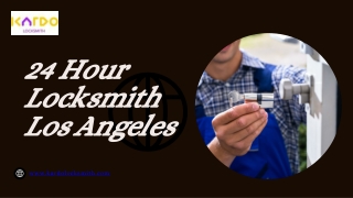 Best Los Angeles Locksmith Kardo Locksmith at Your Service